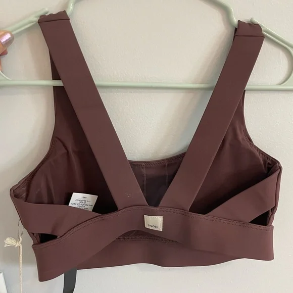 Vuori Stride Bra with Wide Straps chestnut NWT size XS - Picture 2 of 5